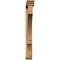 Ekena Millwork Balboa Traditional Smooth Bracket w/ Offset Brace, Western Red Cedar, 5 1/2"W x 48"D x 48"H BKT0604X48X48BOA01SWR - alternate 4